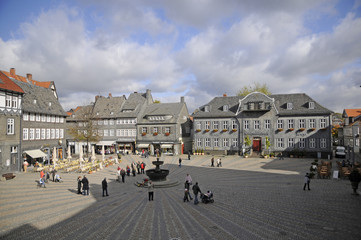Fototapeta na wymiar Rynki w Goslar