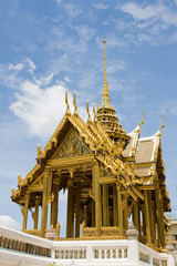 Naklejka premium Thailand, Bangkok.The temple in the Grand palace area.