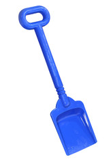blue shovel