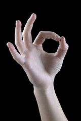 Fototapeta premium gestures, well, ok