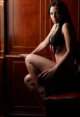 Fototapeta premium Woman in Lingerie