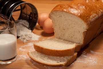 Victorian milk bread