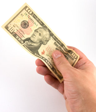 hand over the money