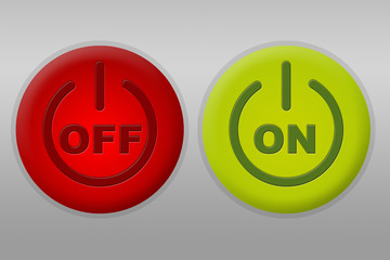 Button on/off