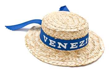 Straw venice hat