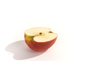 pomme coupée