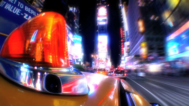 Yellow Taxi Cabs T/Lapse