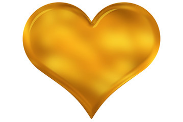 Gold Heart