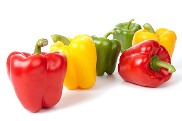 Six Bell Peppers