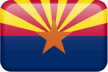 Arizona Flag Button