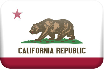 California Flag Button