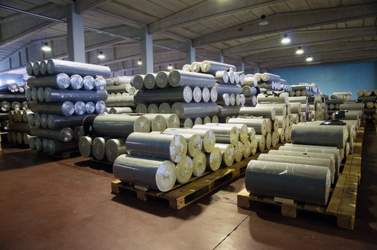 Textile Industry: Warehouse Of Denim (Jeans)