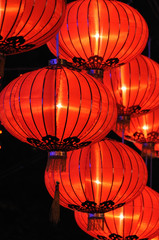 Chinese red lanterns