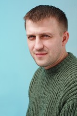 Fototapeta premium Disdainful young man