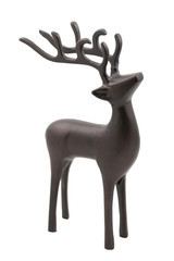 Fototapeta premium iron moose, isolated on white background