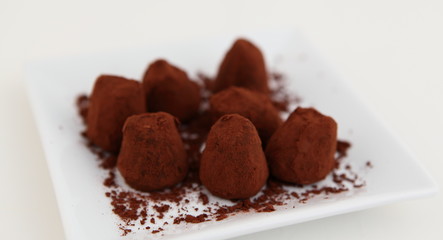 Truffes au chocolat