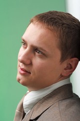 Obraz premium businessman pensive