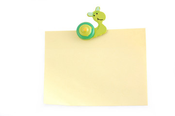 snail on a sheet