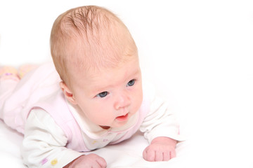 portrait of a little girl