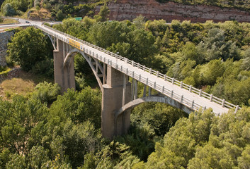 Bridge , Montserrat , Spain - obrazy, fototapety, plakaty