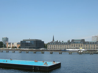 Berlin, Baden in der Spree