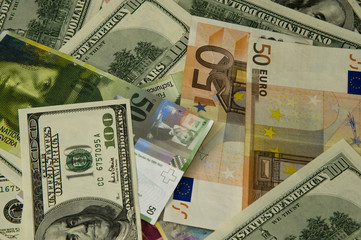 dollars euros und franken