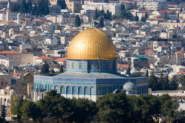 Rock mosque in Jerusalem, Israel