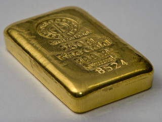 Fototapeta premium goldbarren 250gr feingold