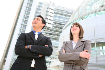 Fototapeta premium Attractive Business Team