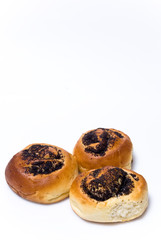 isolated buns