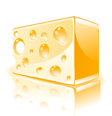 Piece of cheese