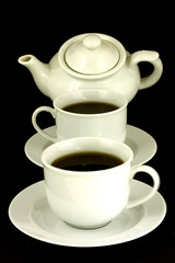Cups and Teapot