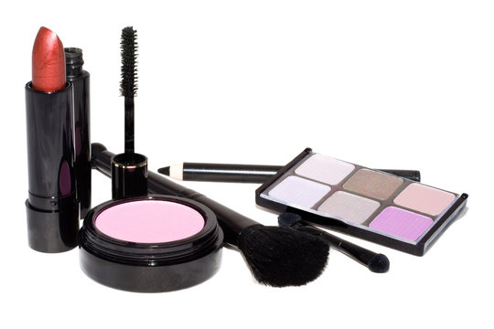 Fototapeta Set de maquillaje