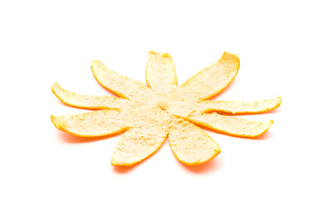 Naklejka na ściany i meble Unfolding orange