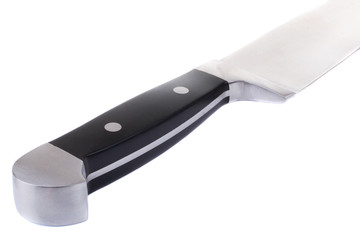 sharp knife isolated on white background