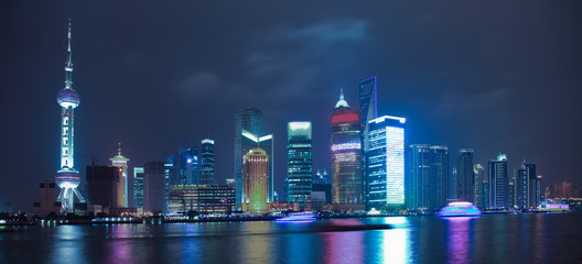 Obraz premium night view of city