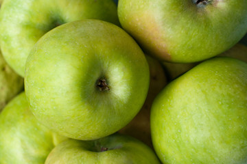 Green apples