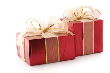 Red foil gifts