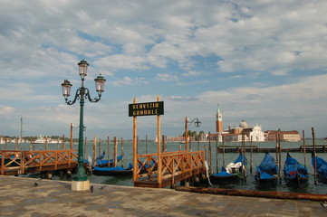 Gondole w Wenecji