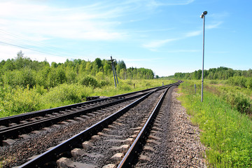 Fototapeta premium railway.