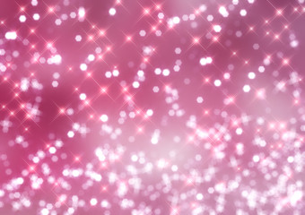 Obraz premium ピンクの光の背景