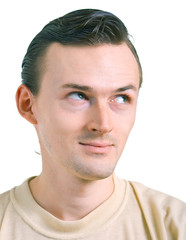 Obraz premium smiling young men