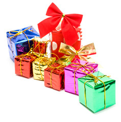 Colour gift boxes