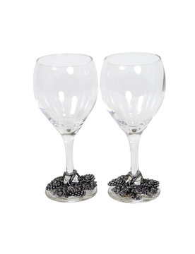Formal wine glasses