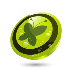 Obraz premium schmetterling natur insekt zeichen symbol