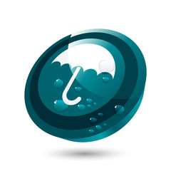 schirm regenschirm schutz zeichen symbol