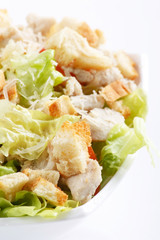 Bowl of Caesar Salad.