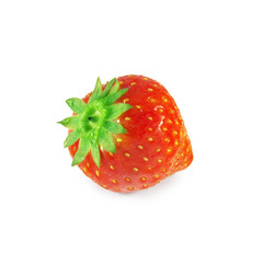 Fresh Strawberry (isolated on white)