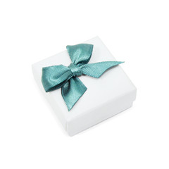 Small Gift Box on White