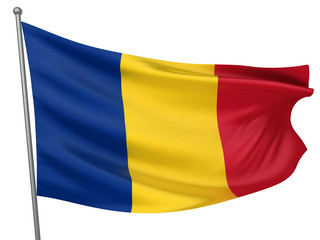 Romania National Flag